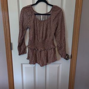 Women's Brown Top